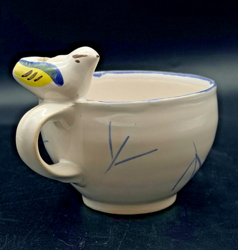 Vintage bird whistle mug - vintage,